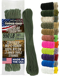 TOUGH-GRID 550 Paracord Rope Nylon Parachute Cord, Made in USA Survival Kit by TOUGH-GRID