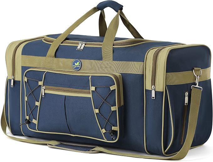 Travel Duffle Bags for Men 26" Weekender Over Night Carry On Bag Lightweight by AULUDA