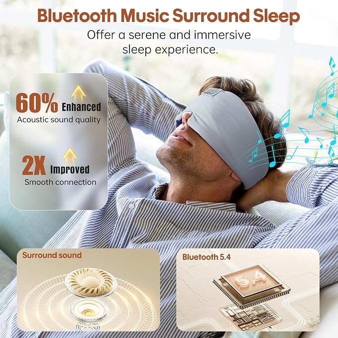 MUSICOZY Ice Silk Sleep Headphones - Image 3
