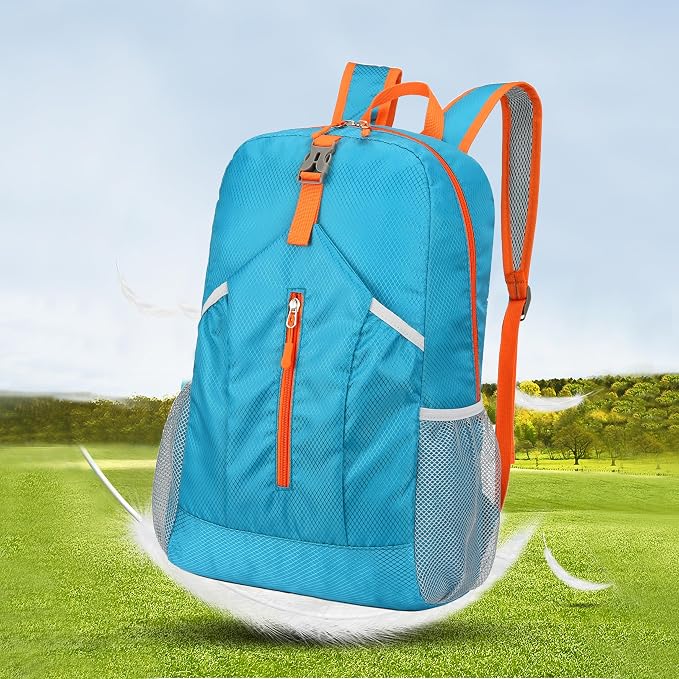 25L Hiking Backpack Foldable Sports Daypack Camping Collapsible Bag Water - Image 5