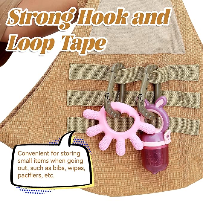 Baby Sling Carrier, Adjustable Non-Ship Hip Seat Toddler Carriers - Image 6