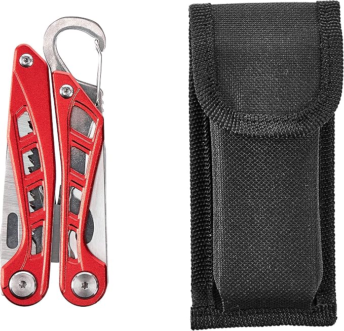Amazon Basics 8-in-1 Stainless Steel Multitool Safety Lock - Image 5