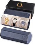 Napa Leather Watch Rolls for Men by QWatch