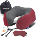 napfun Neck Pillow for Traveling, Upgraded Travel Neck Pillow for Airplane 100% by NAPFUN