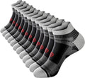 PAPLUS Ankle Compression Sock for Men and Women 2/4/6 Pairs, Low Cut by PAPLUS