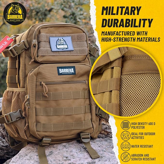 25 L Tactical Backpack: durable military-style backpack - Image 6