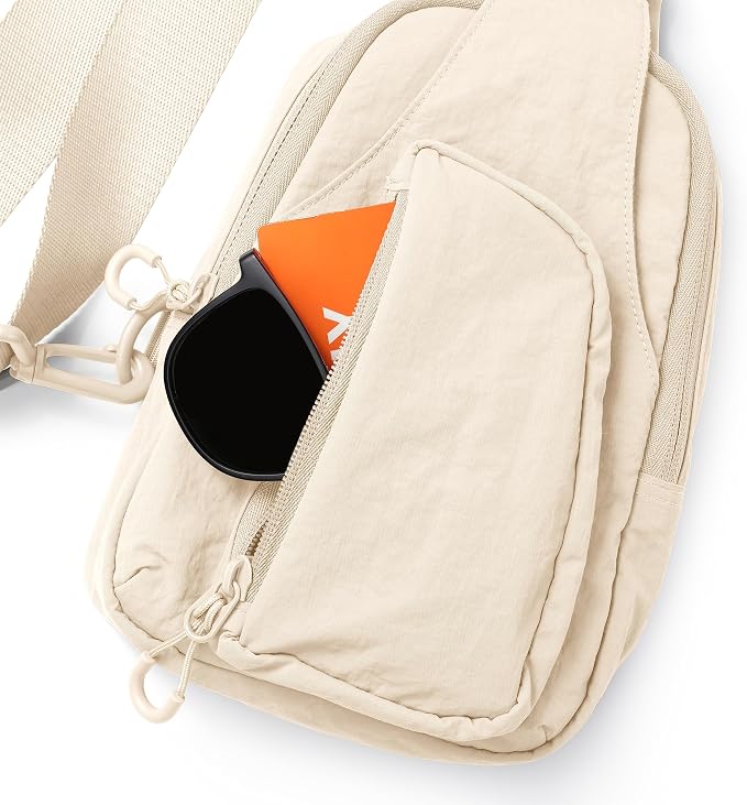 ODODOS Daily Sling Bag with Adjustable Straps Crossbody Chest Bag Lightweight - Image 4
