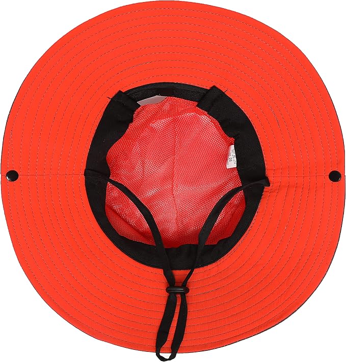 Womens Summer Sun Hat Beach Hat Wide Brim Outdoor UV Protection Hat Foldable - Image 6