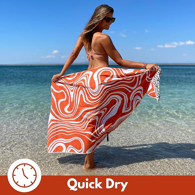 ECCOSOPHY Microfiber Beach Towel - Image 6