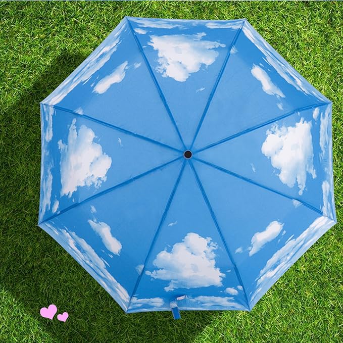 SY COMPACT Travel Umbrella Windproof Automatic Umbrellas Small Compact UV Sun - Image 6