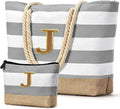 Becokan Beach Bag Initial Beach Tote by BecokanBeachBagSpecialist