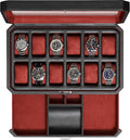ROTHWELL 12 Slot Leather Watch Box by RothwellSanFrancisco