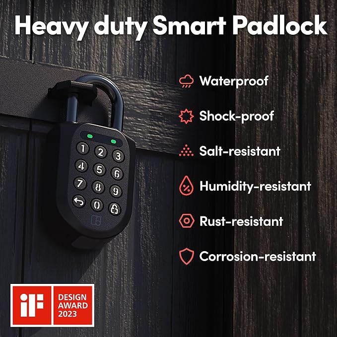 igloohome New Smart Padlock 2, The Toughest Smart Padlock – Generate Access - Image 2