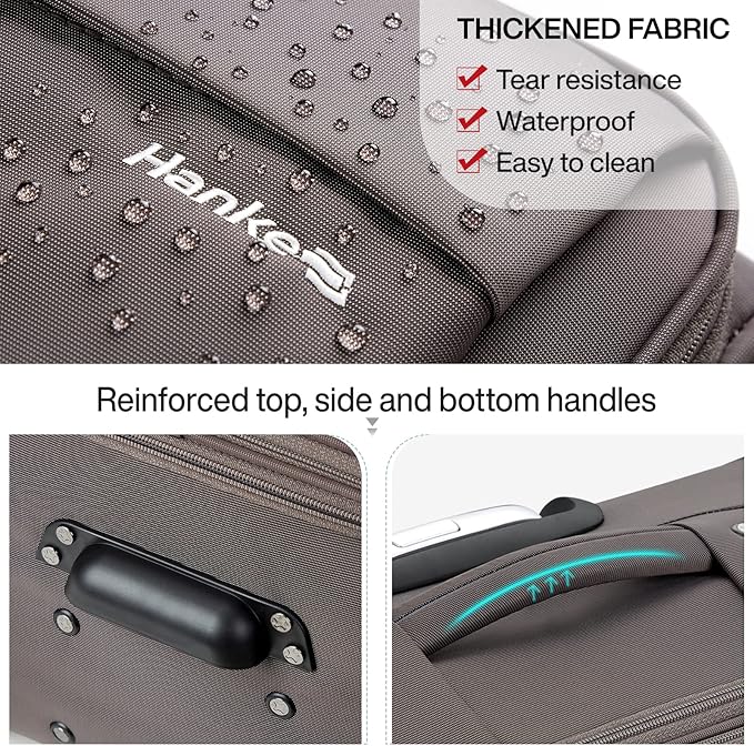 Hanke 20/24/28 Inch 3 Piece Luggage Set - Image 6