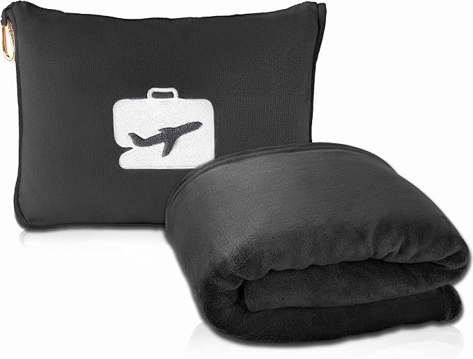 EverSnug Travel Blanket and Pillow by EverSnug