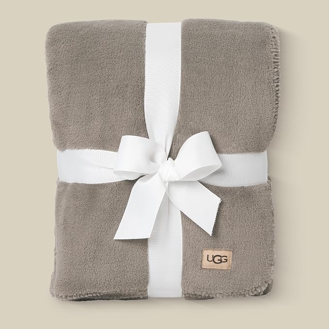 UGG Whitecap Plush Throw Blanket Fleece Lightweight Soft Throw - Image 4