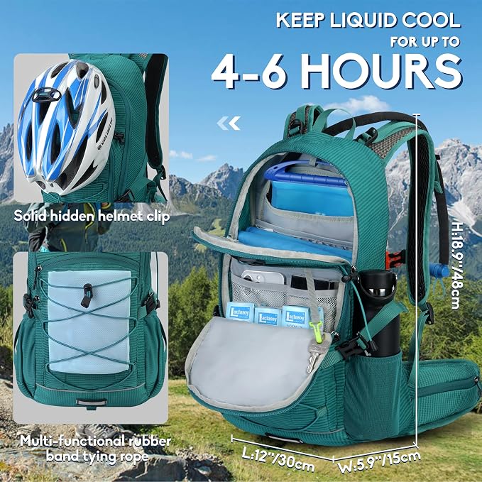 Hydration Backpack 3L Water Bladder, Hiking Water Backpack - Image 3