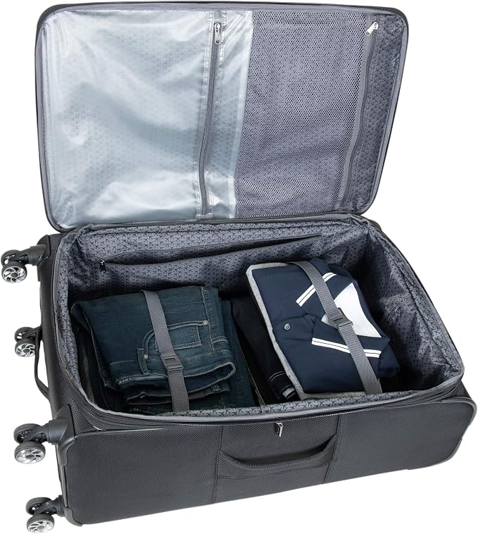 Kenneth Cole REACTION Rugged Roamer Lightweight Softside Expandable 8-Wheel - Image 10