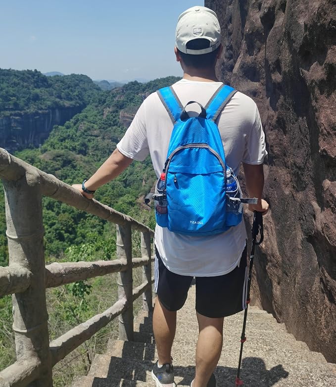 YZAOLL Small Lightweight Packable Hiking Backpack, 20L Hiking Backpack Day Pack - Image 3