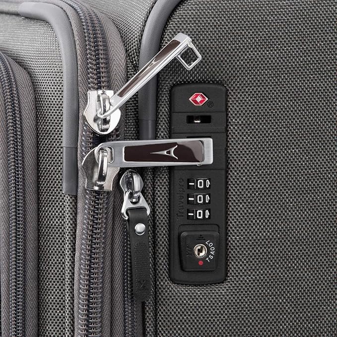 Travelpro Platinum Elite Softside Expandable Luggage, 8 Wheel Spinner Suitcase - Image 7