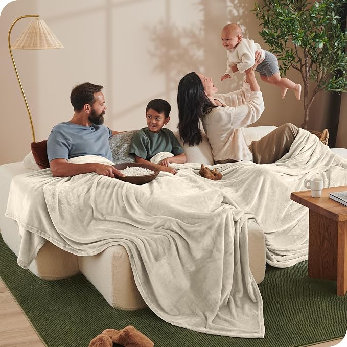 Bare Home Fleece Blanket by BareHome