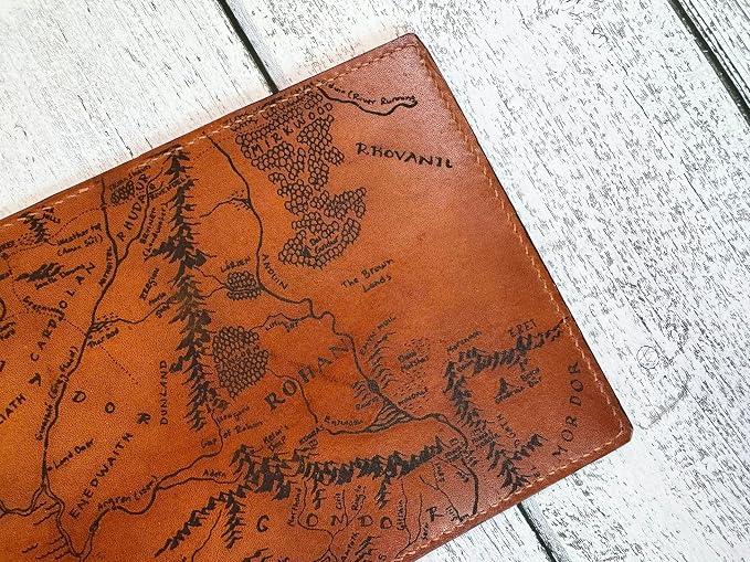Handmade Leather Passport Wallet - Image 3