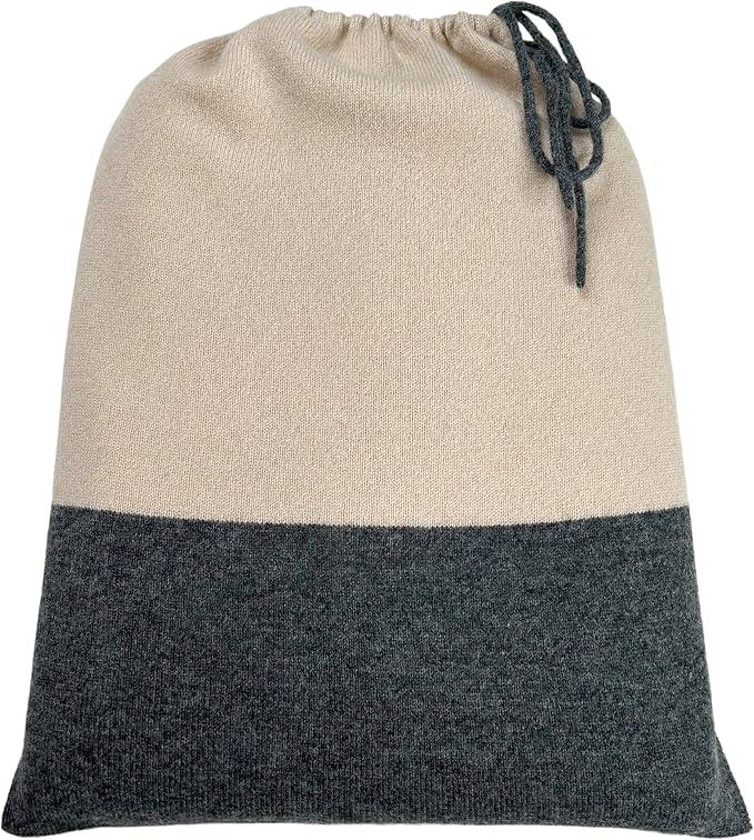 Jet&Bo Luxurious Cashmere Merino Blend Travel Blanket, Airplane-Ready in - Image 3