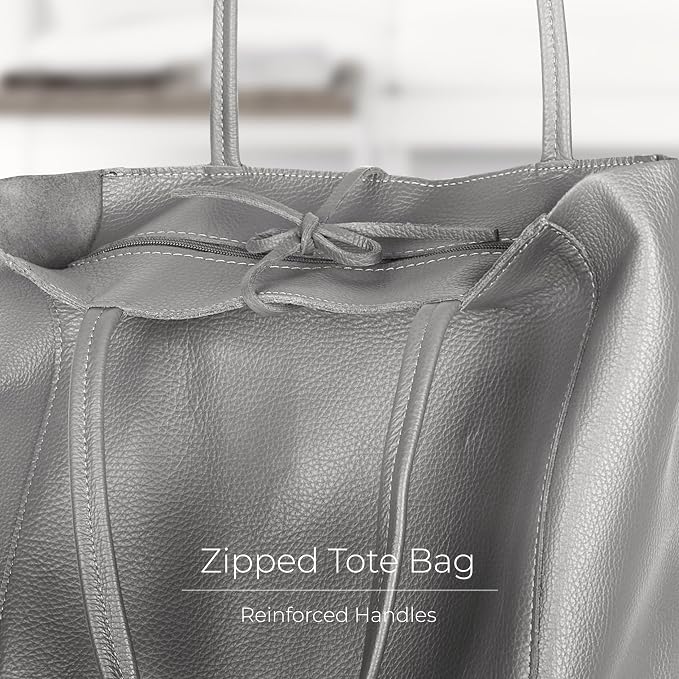 Italian Calf Leather Tote for Women - Image 3