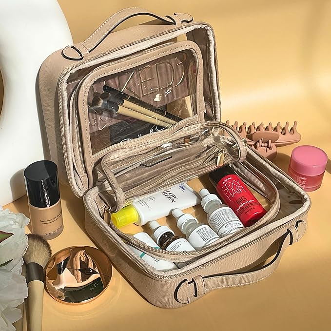JAZD Clear Makeup Bag Toiletry Bag - Image 3
