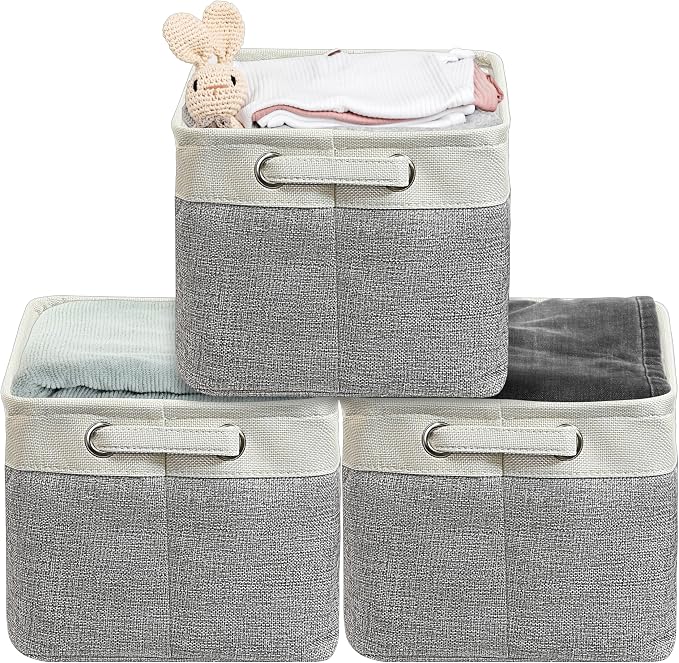 Simple Houseware 14.4" x 10" Fabric Storage Bin by SimpleHouseware