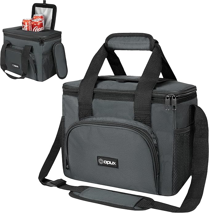 OPUX Soft Cooler Bag, Insulated Collapsible Soft Sided Cooler Lunch Cooler Bag by OPUX