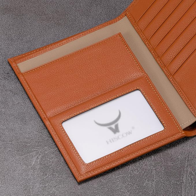 HISCOW Italian Leather Passport Holder - Image 9