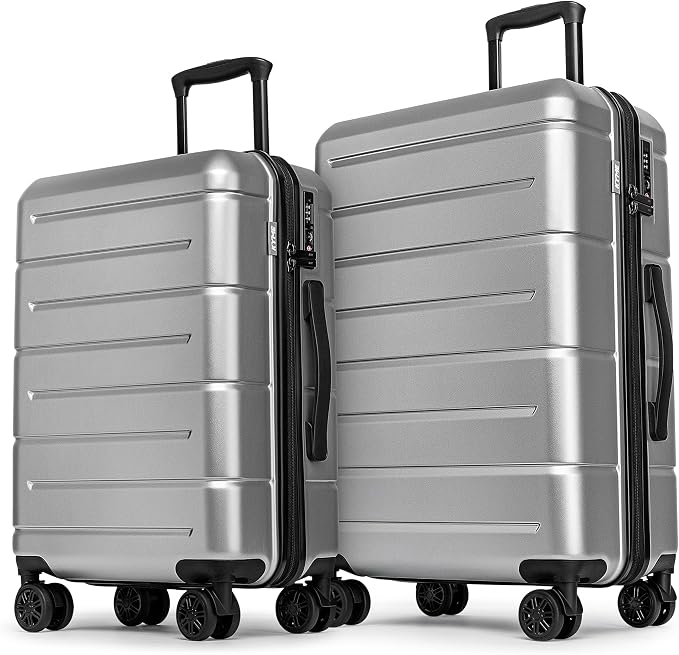 KYME Luggage Sets 2 Piece Hardshell 22"/26" Suitcase by KYME