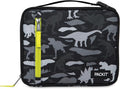 PackIt Freezable Classic Lunch Box, Dino Camo Charcoal, Built by PackIt