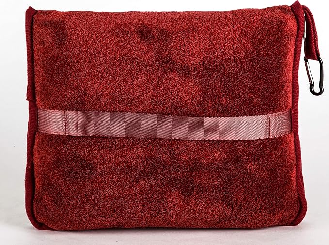 BlueHills Premium Soft Travel Blanket Pillow Airplane Blanket Packed in Soft - Image 9