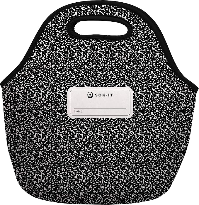 Sok It LunchTote Zippered Bag Insulated Neoprene Caddy by SokIt