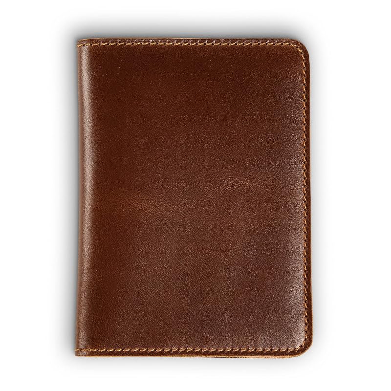 PEGAI Standard Full Grain Crazy Horse Leather Passport Holder | Custom Travel - Image 5