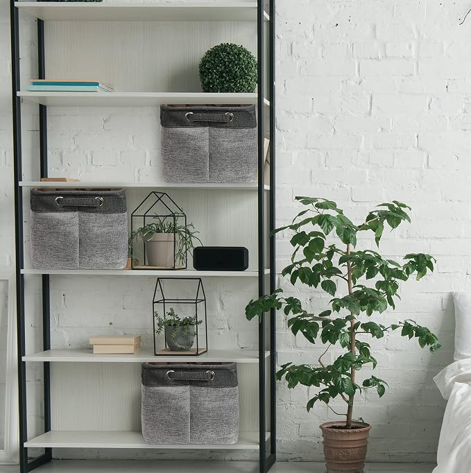 Simple Houseware 14.4" x 10" Fabric Storage Bin - Image 3