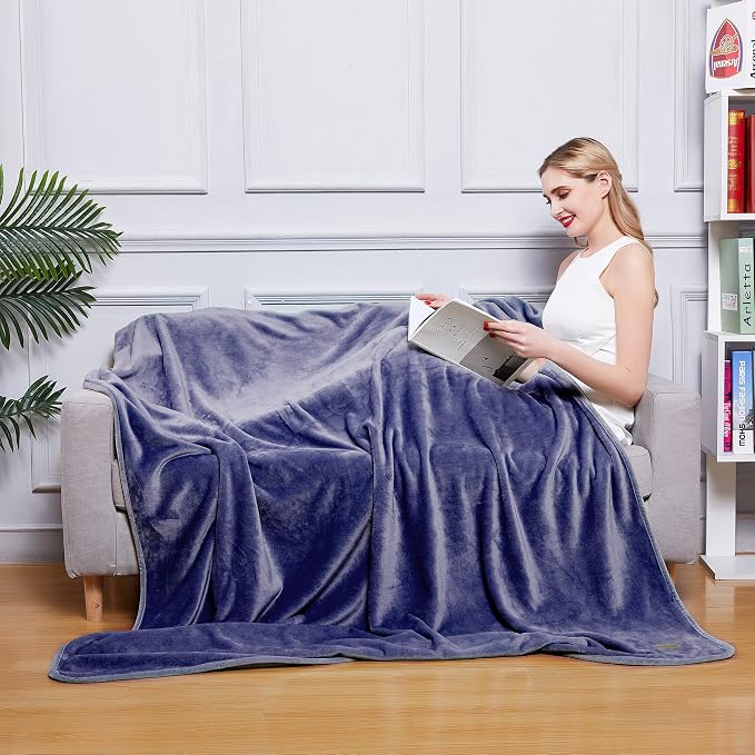 Surii Home Luxury Microfiber Flannel Blanket, Super Soft, and Breathable - Image 6