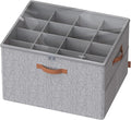 SONGMICS Shoe Organizer for Closet, Shoe Storage Bin, Fits 16 Pairs, Fabric by SONGMICSbySONGMICSHOME