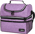 OPUX Lunch Box For Women, Insulated Large Lunch Bag Adult Work, Double Decker by OPUX