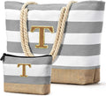 Becokan Beach Bag Initial Beach Tote by BecokanBeachBagSpecialist