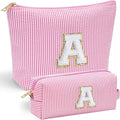 YOOLIFE Personalized Initial Makeup Bag by YOOLIFE