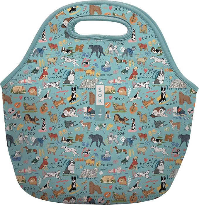 Sok It LunchTote Zippered Bag Insulated Neoprene Caddy by SokIt