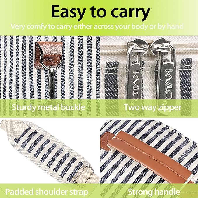 Tirrinia 4 Bottle Leakproof Insulated Wine Carrier Tote Bag - Image 3