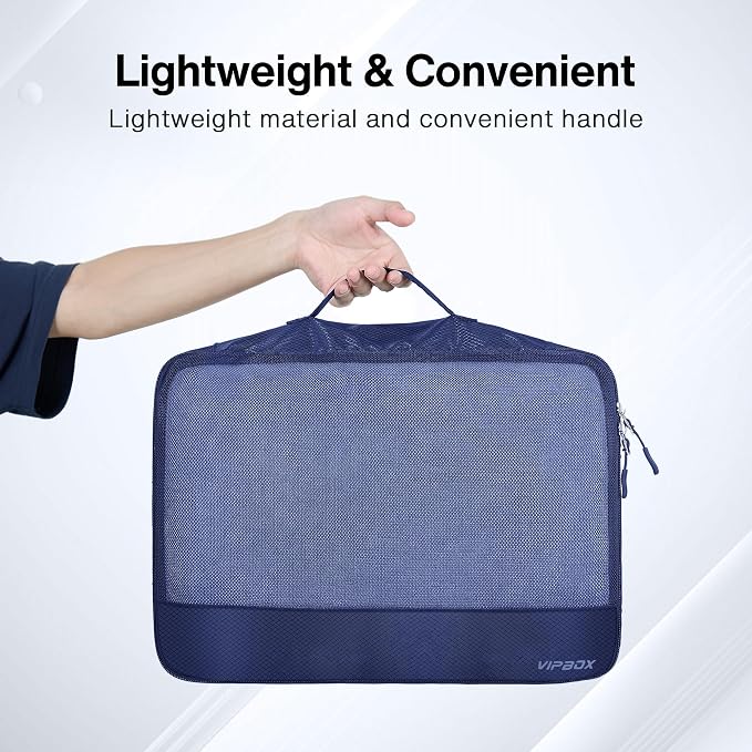 5 Set Packing Cubes Travel for Luggage Durable Suitcases Organizer Bags - Image 6