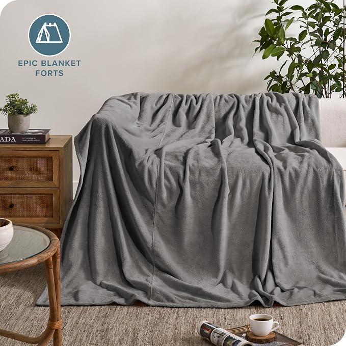 Bare Home Fleece Blanket - Image 5