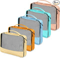 5 Pcs Packing Cubes for Suitcase Large Travel Cubes Carry on Luggage Organizer by Bulyoou