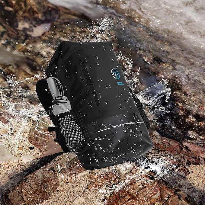 UPWELL 30L Waterproof Dry Bag Boating Backpack - Image 6