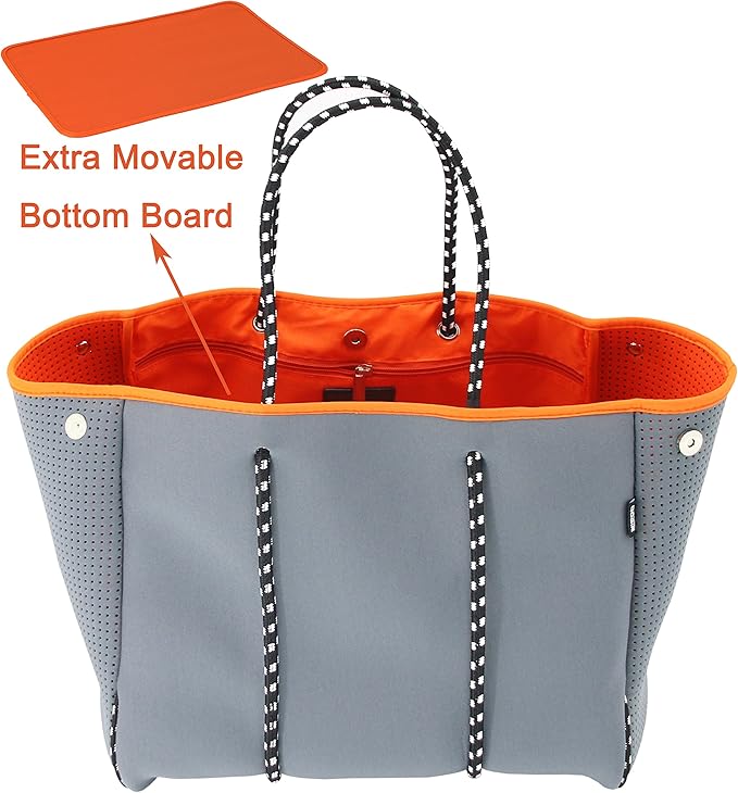 QOGiR Neoprene Multipurpose Beach Bag Tote - Image 3